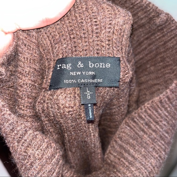 Rag & Bone brown 100% cashmere set - Picture 4 of 5